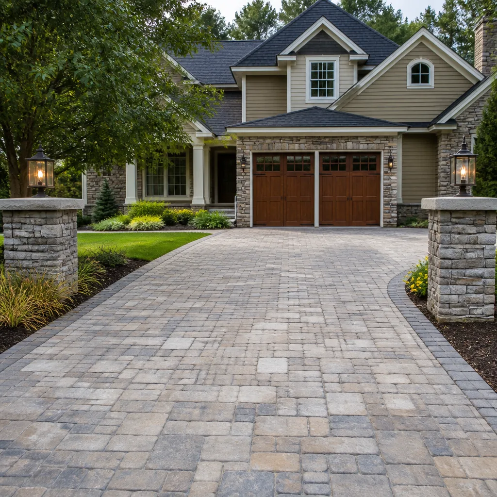 Driveway & pavers